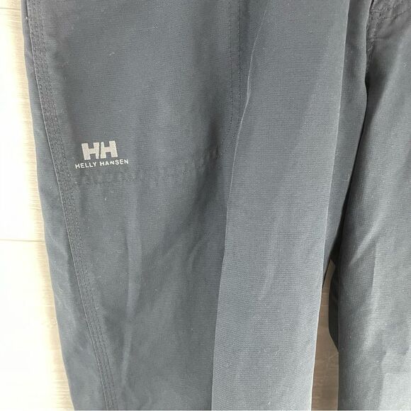 Helly Hansen Snap Wide Leg High Waist Cotton Blend Capri Pants - Picture 3 of 6